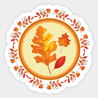 Autumn Is Calling Sticker